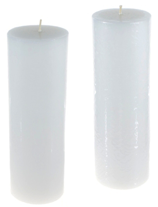 ''3''''x9'''' Round Unscented Pillar CANDLE''