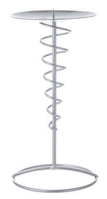 Pillar/Round Tall Spiral Metal CANDLE HOLDER