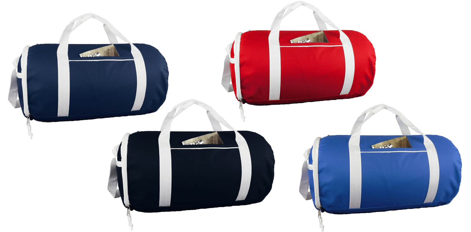 Rolling Travel Poly DUFFLE BAGs - Choose Your Color(s)