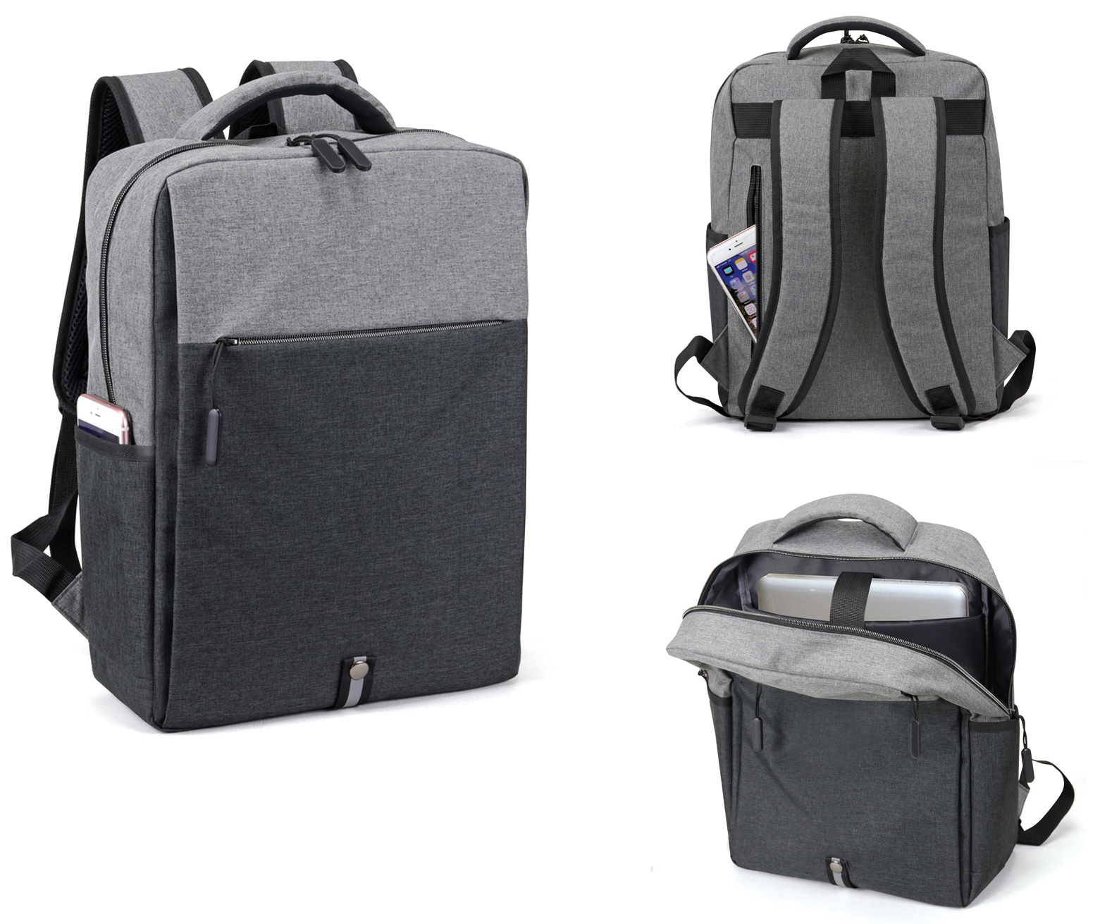 ''15'''' Two Tone Deluxe Computer BACKPACKS w/ Tablet Storage''