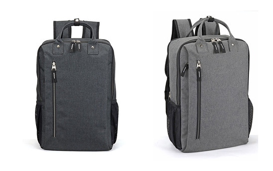 ''17'''' Deluxe Heathered Computer Backpacks w/ Tablet Storage''