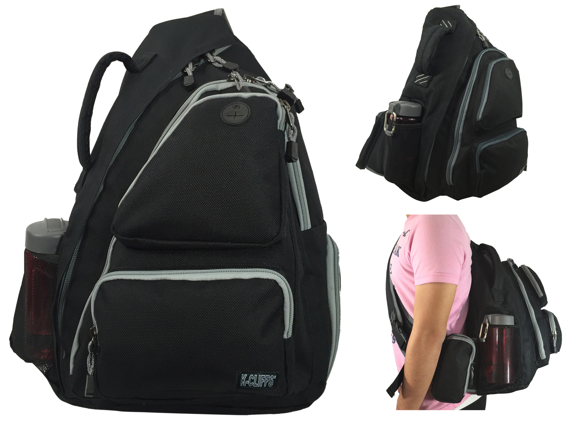 ''19'''' Cross Shoulder Sling Backpacks''