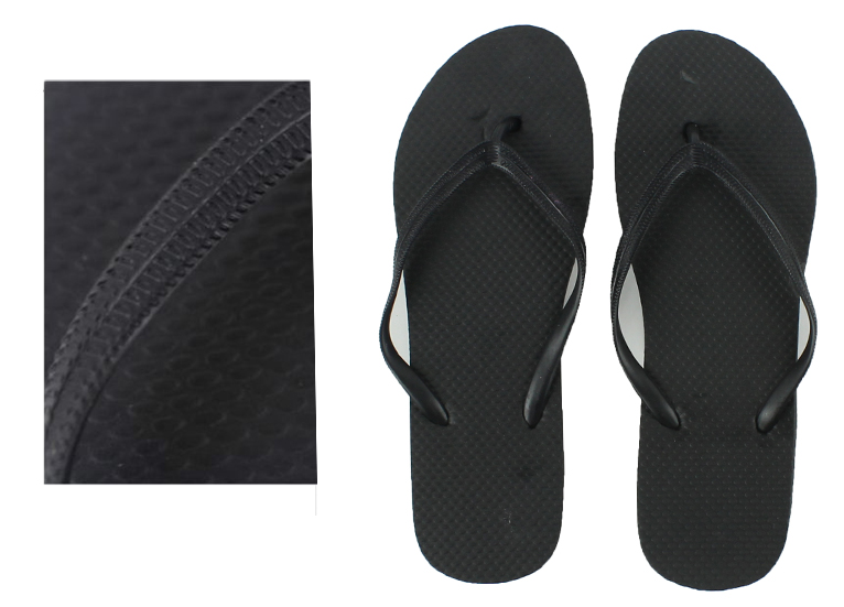 Women's Black WEDDING Flip Flops