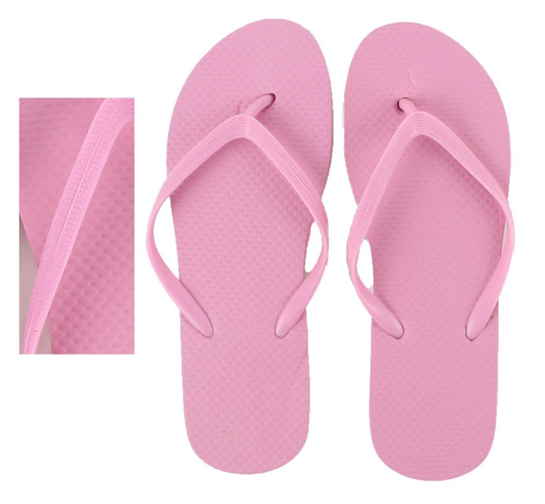 Women's Pink Flip Flops for BREAST CANCER Awareness