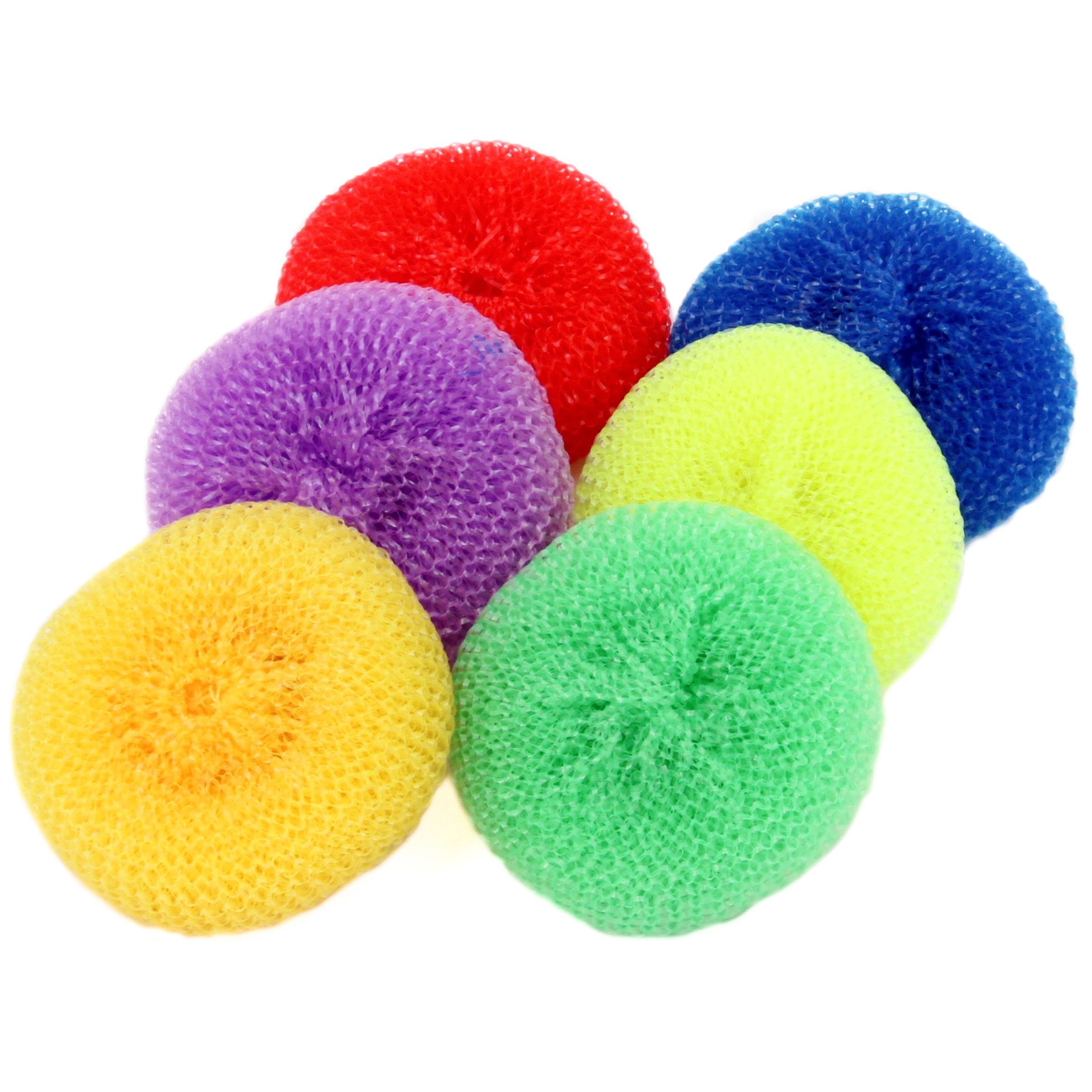 Mesh Scourers - 6-Packs