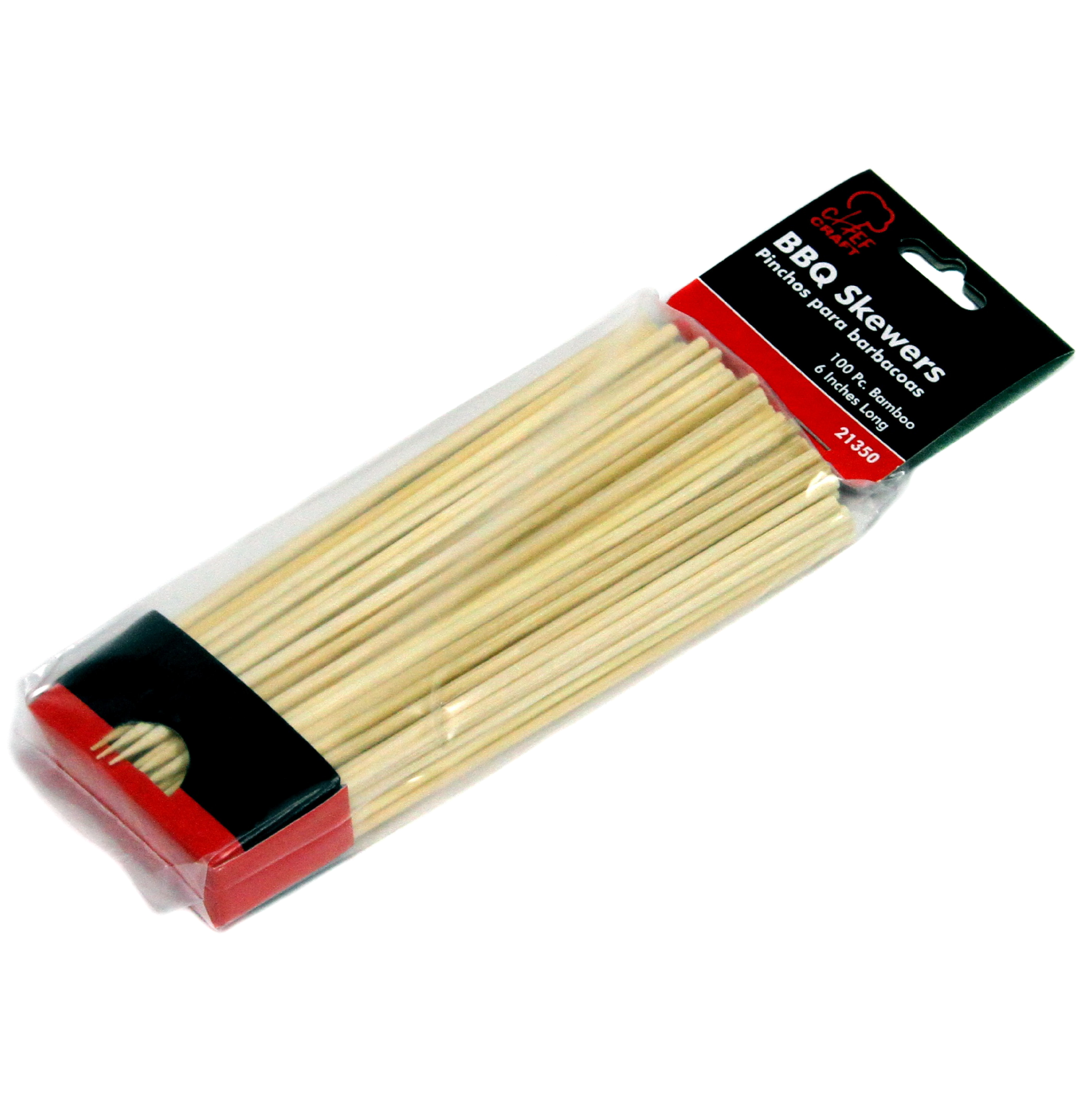 ''6'''' BBQ Skewers - 100-Packs''