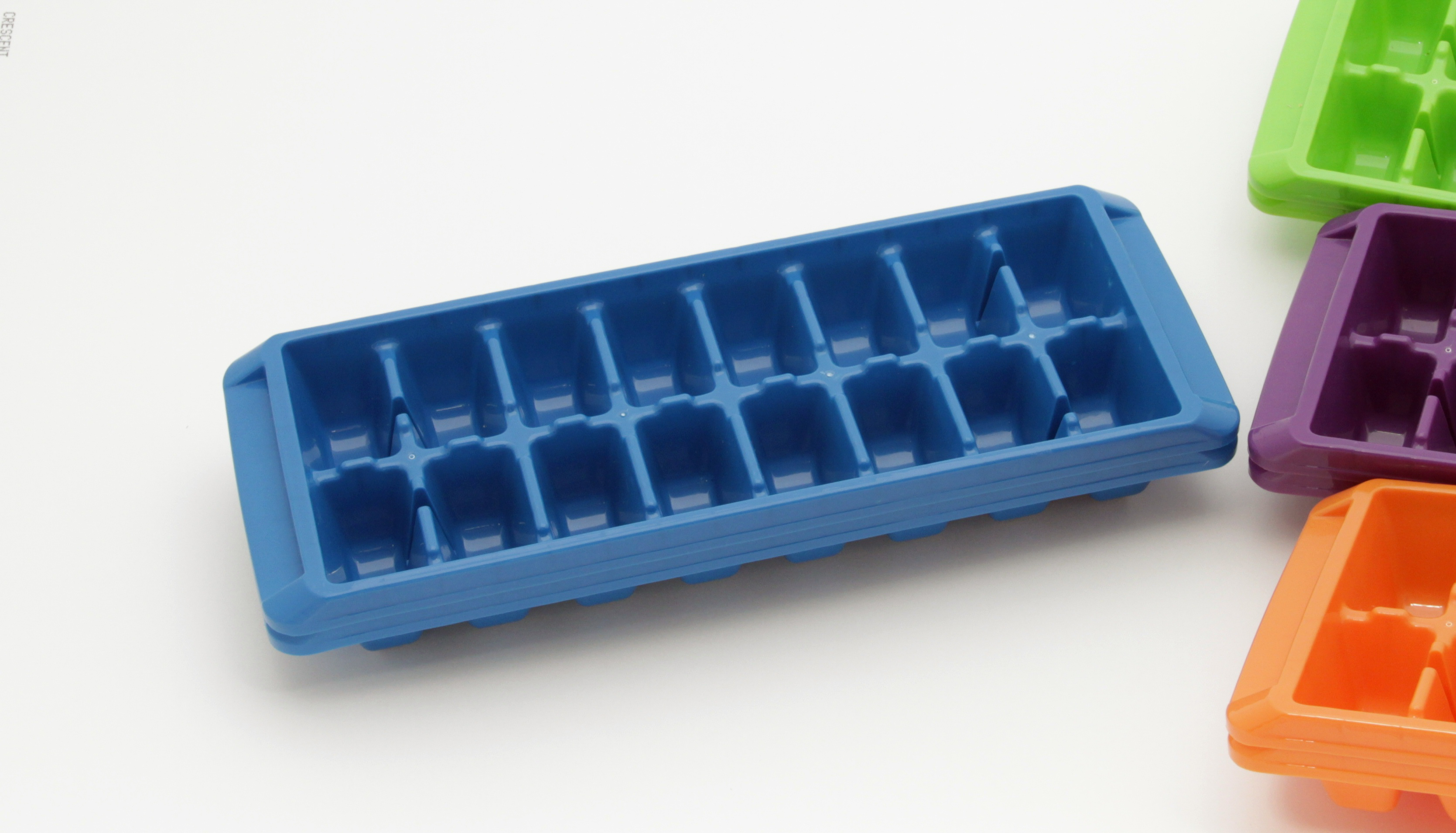 Heavy Duty Stack or Nest Ice Cube Tray - 2 PIECES