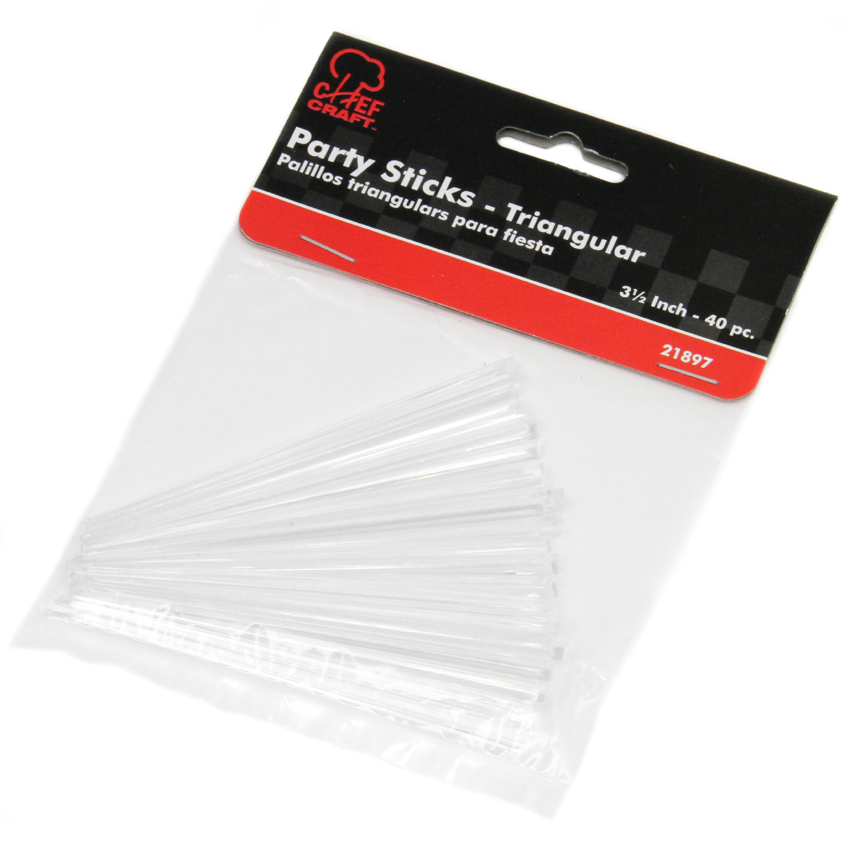 Triangular Prism Party STICKS - 40-Packs