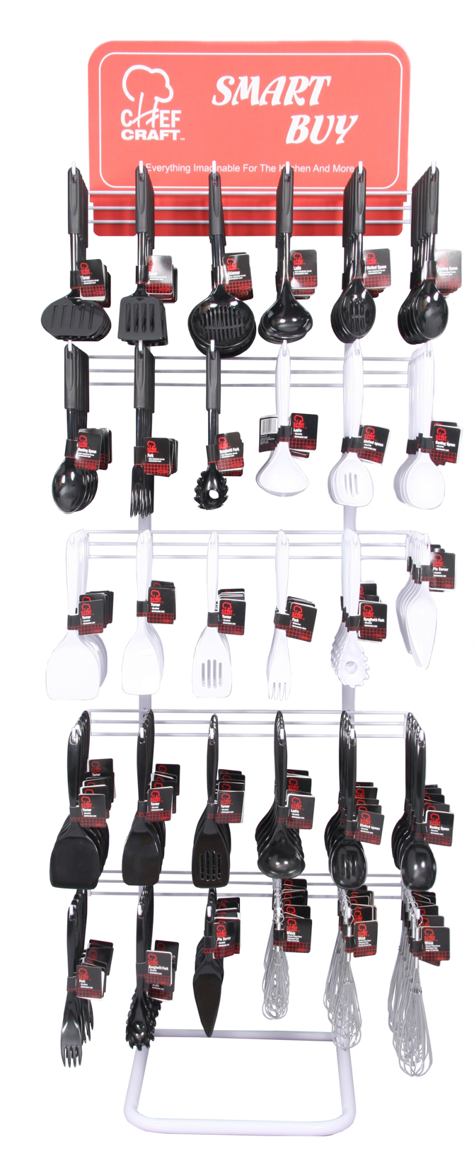 Basic Kitchen Tools Assortment in Floor Display