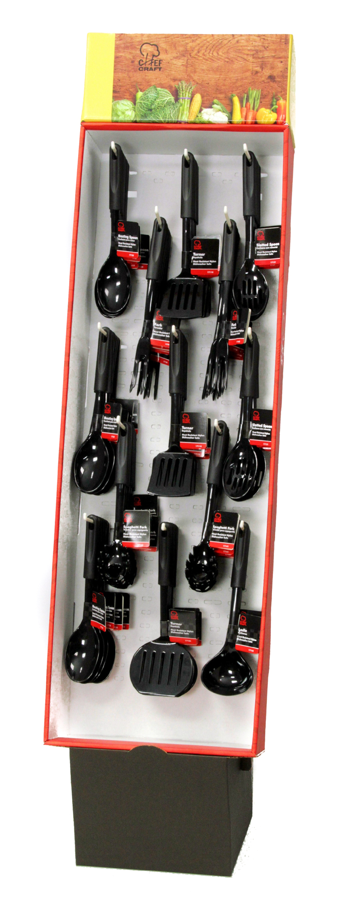 Black Nylon TOOLS in Floor Display