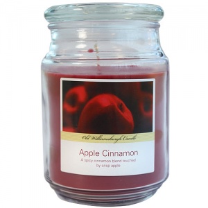 Apple Cinnamon CANDLE 18 oz. - Nicole Home Collection