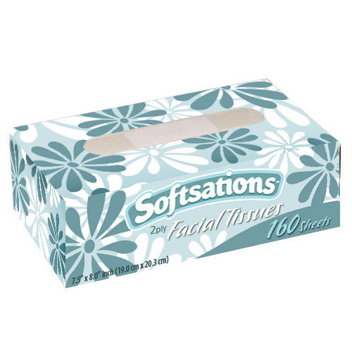 Facial Tissue Box 160 SHEETS - Nicole Home Collection