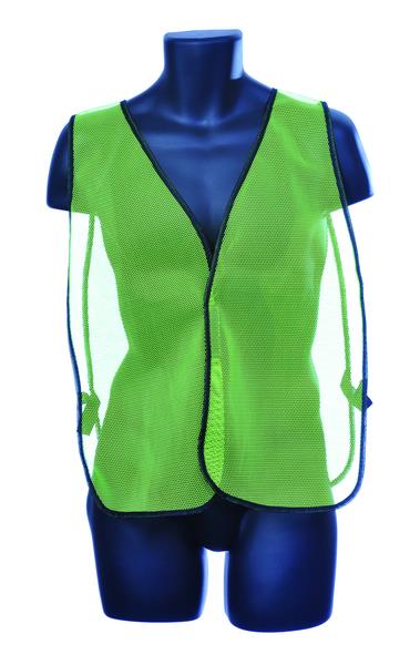 Mesh Safety VESTs - General Purpose - Green - One Size Fits Most