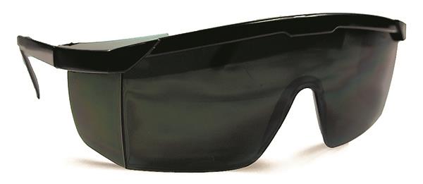 Hurricane Safety GLASSES - Green IR5 (Infrared) Lenses