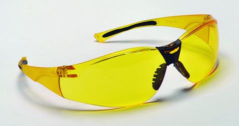 Viper Safety Glasses - Amber Lenses