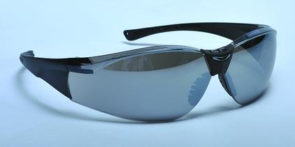 Viper Safety Glasses - Silver Mirrored Lenses