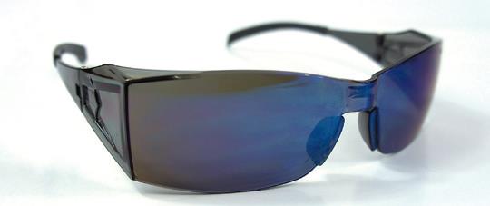 Blade Safety GLASSES - Blue Mirrored Lenses