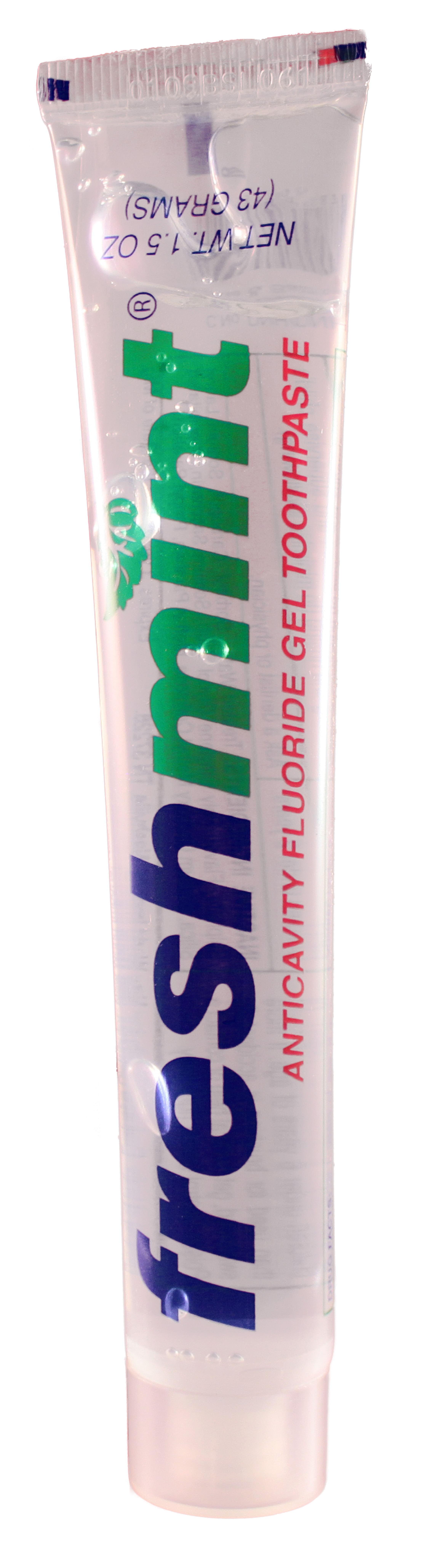 Freshmint 1.5 oz. Clear Gel Anticavity Fluoride TOOTHPASTE