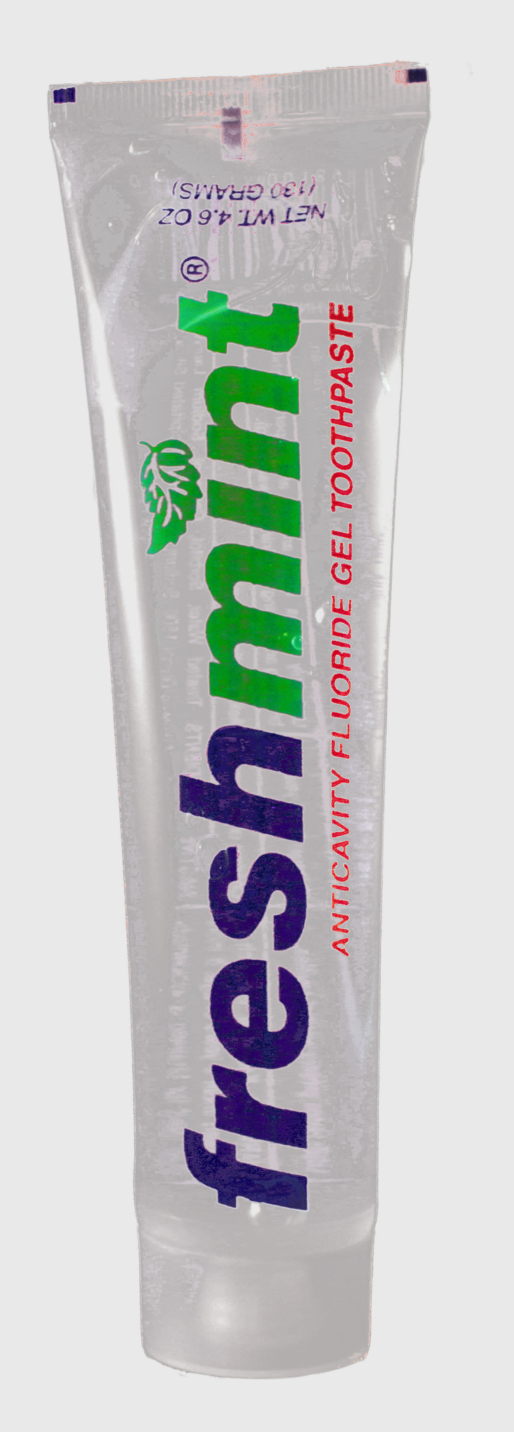 Freshmint 4.6 oz. Clear Gel Anticavity Fluoride TOOTHPASTE