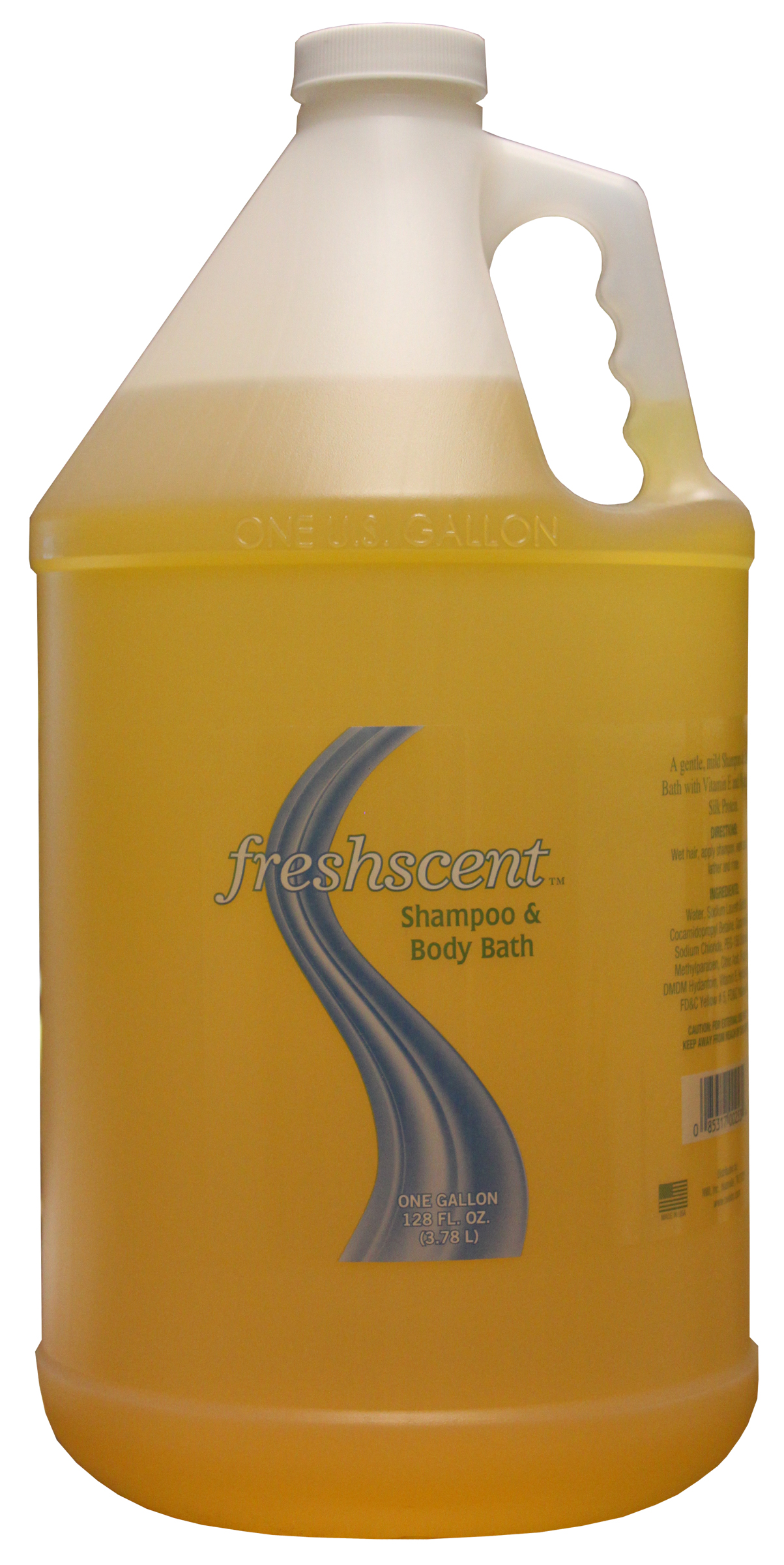 Freshscent 1 GALLON Shampoo & Body Wash (Clear Bottle)