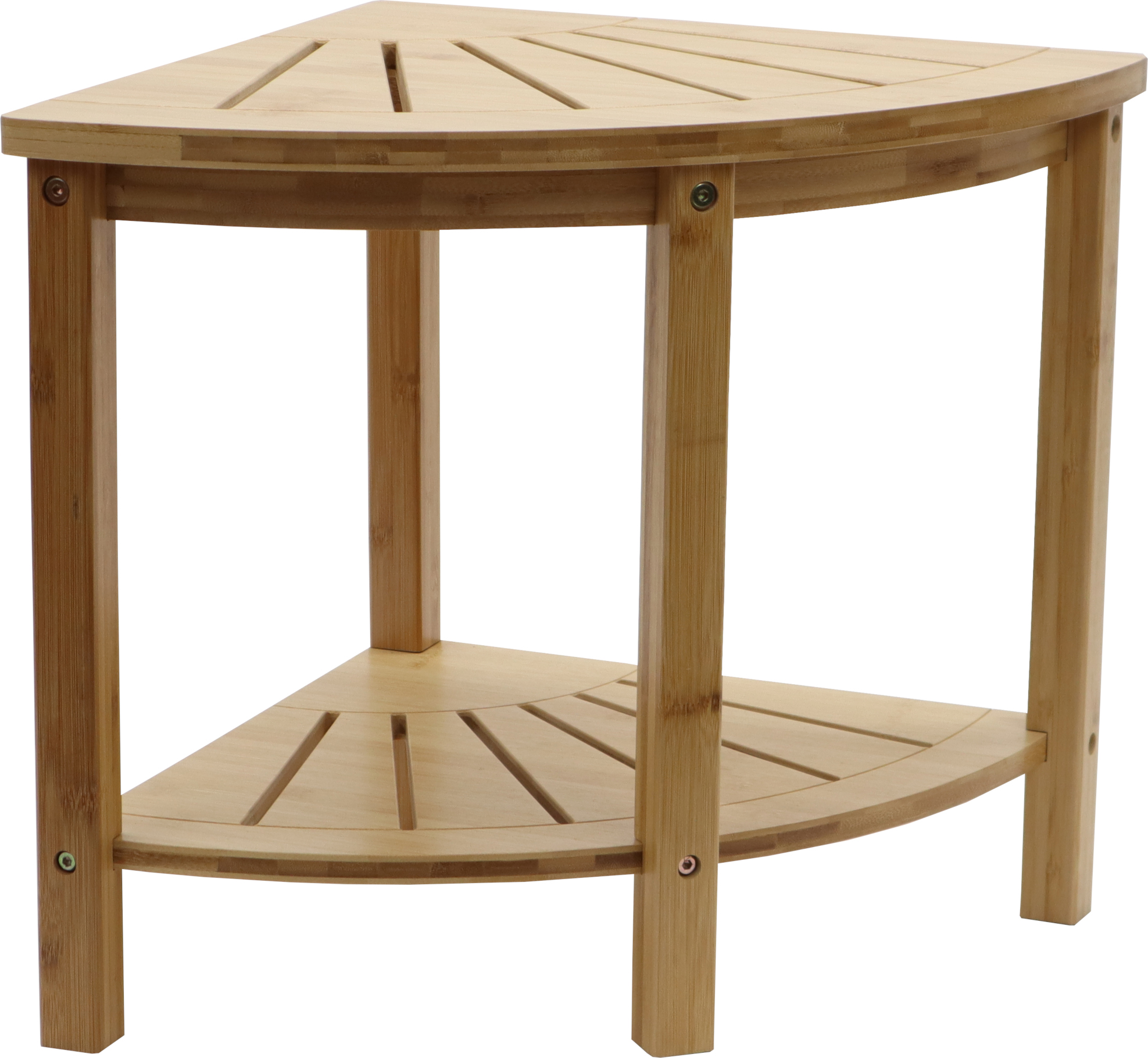 Bamboo Spa Style Corner Shower Seat