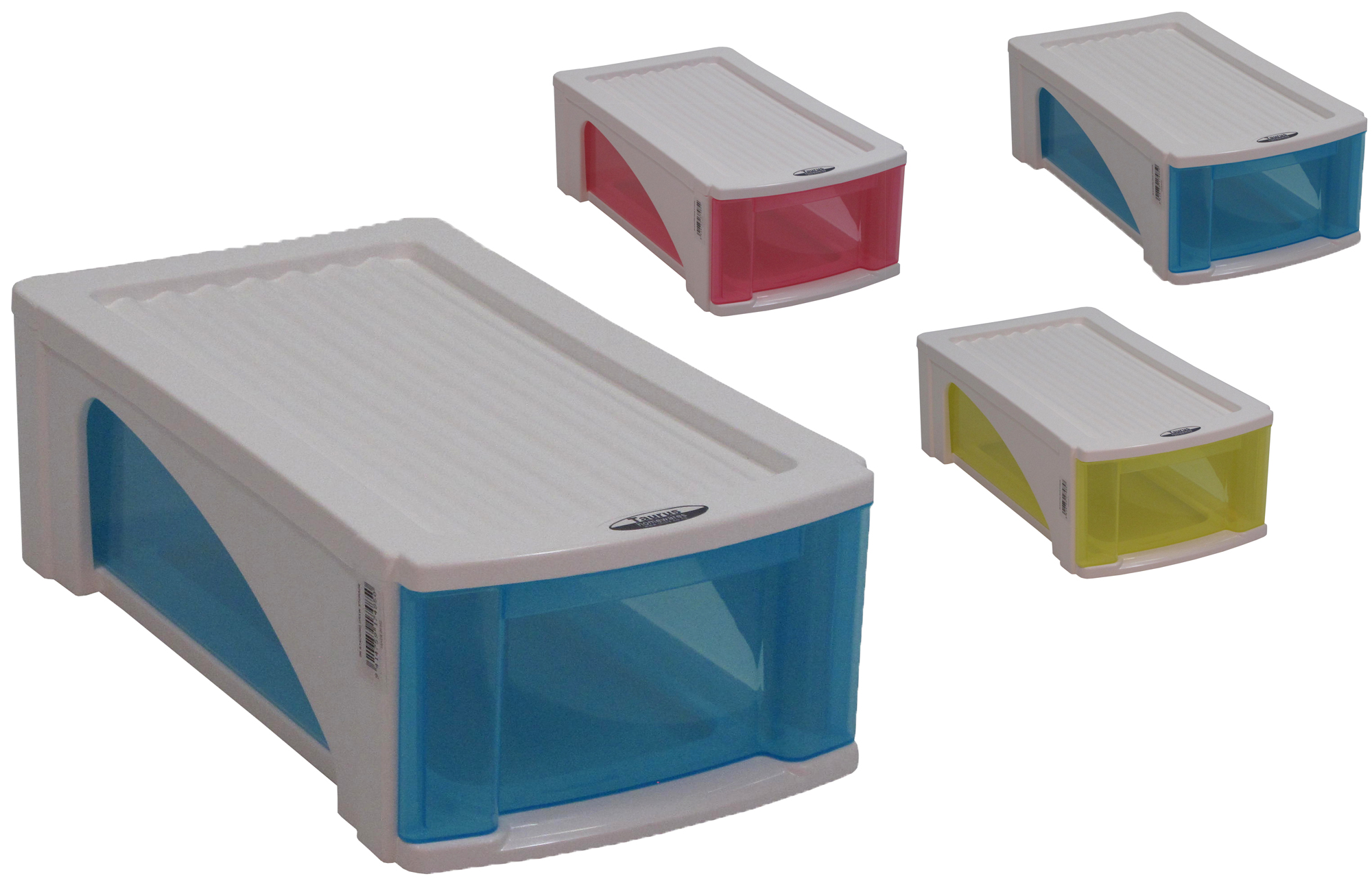 Designer Single STACKABLE Bins w/ Drawer Storage - Choose Your Color(s)