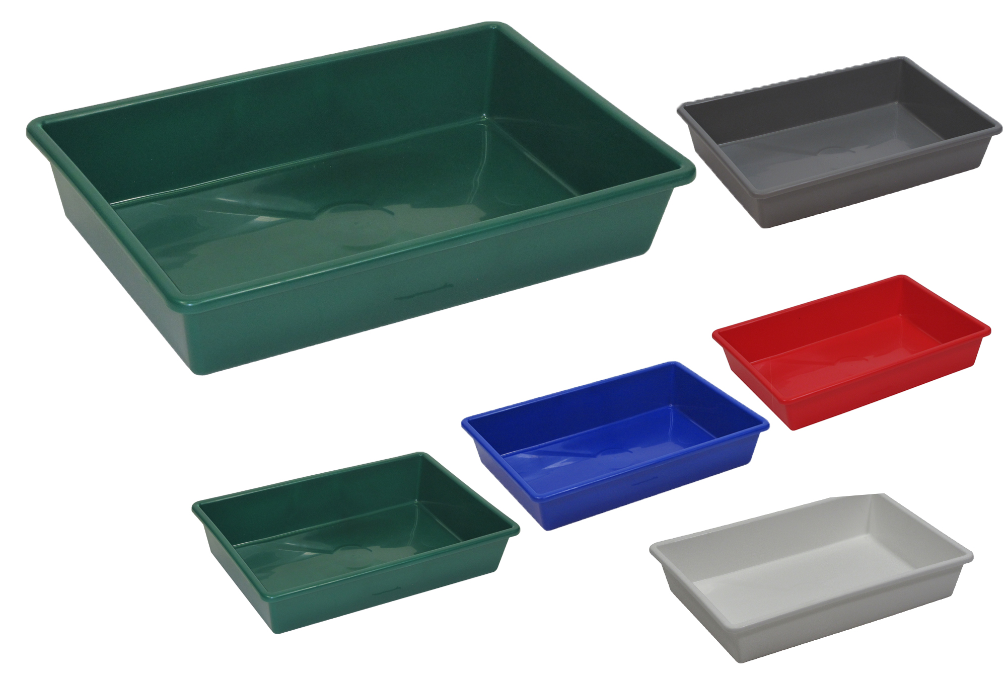 1.6 GALLON Heavy Duty Trays - Choose Your Color(s)