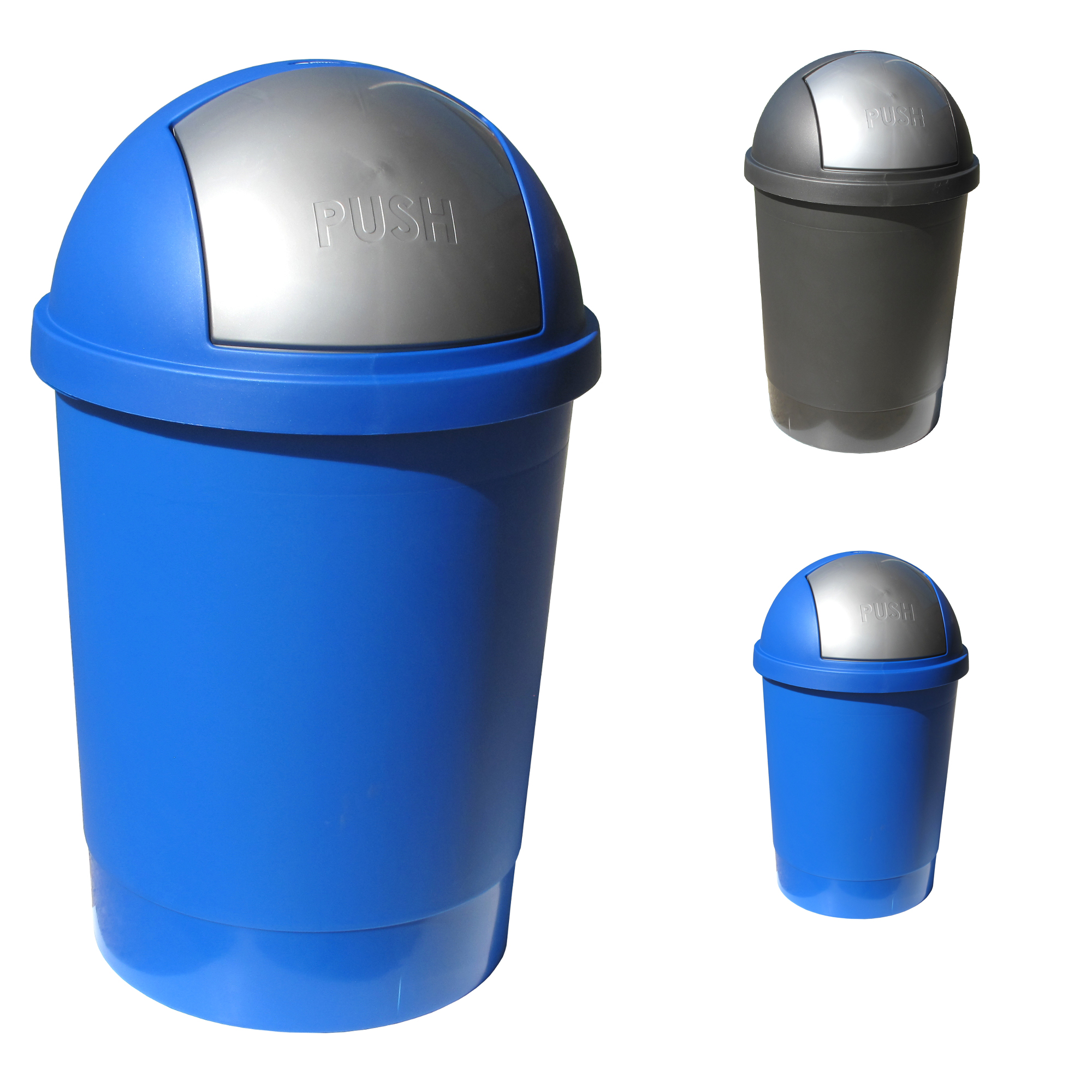 13.2 GALLON Waste Bin w/ Swivel Lid