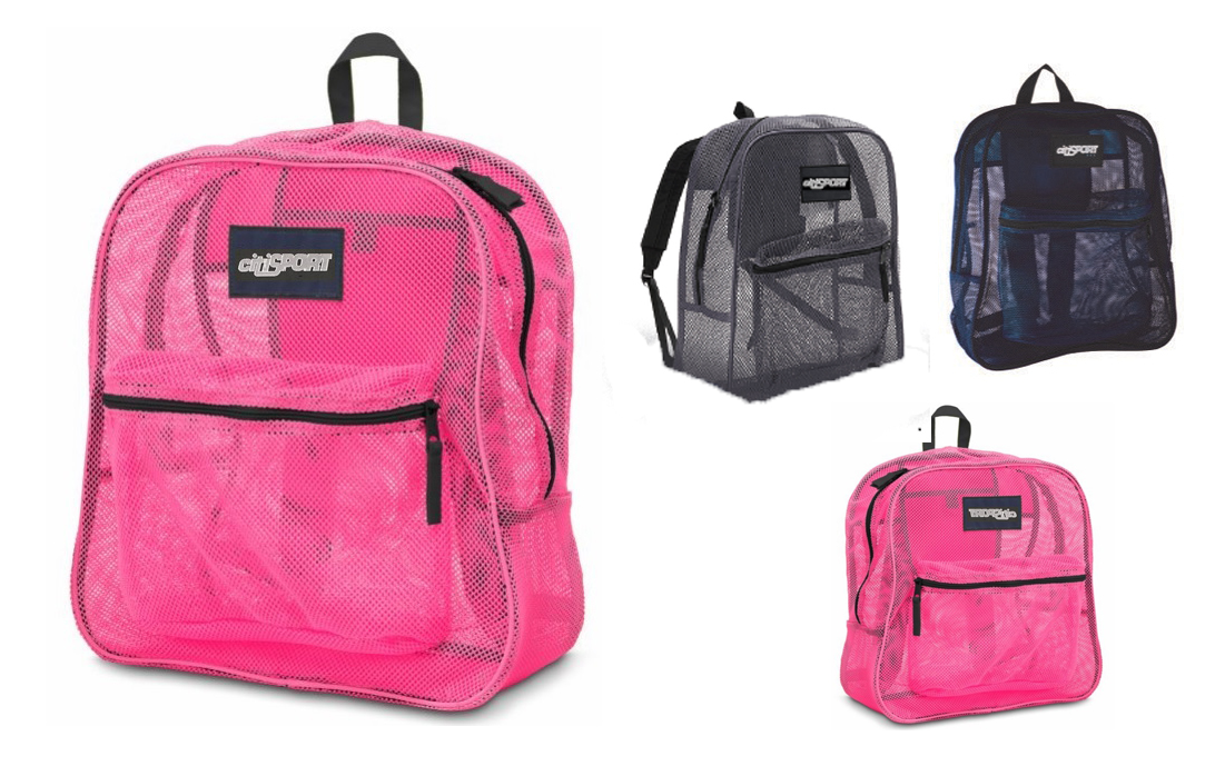 ''17'''' Mesh BACKPACKS w/ Padded Adjustable Straps - Choose Your Color(s)''