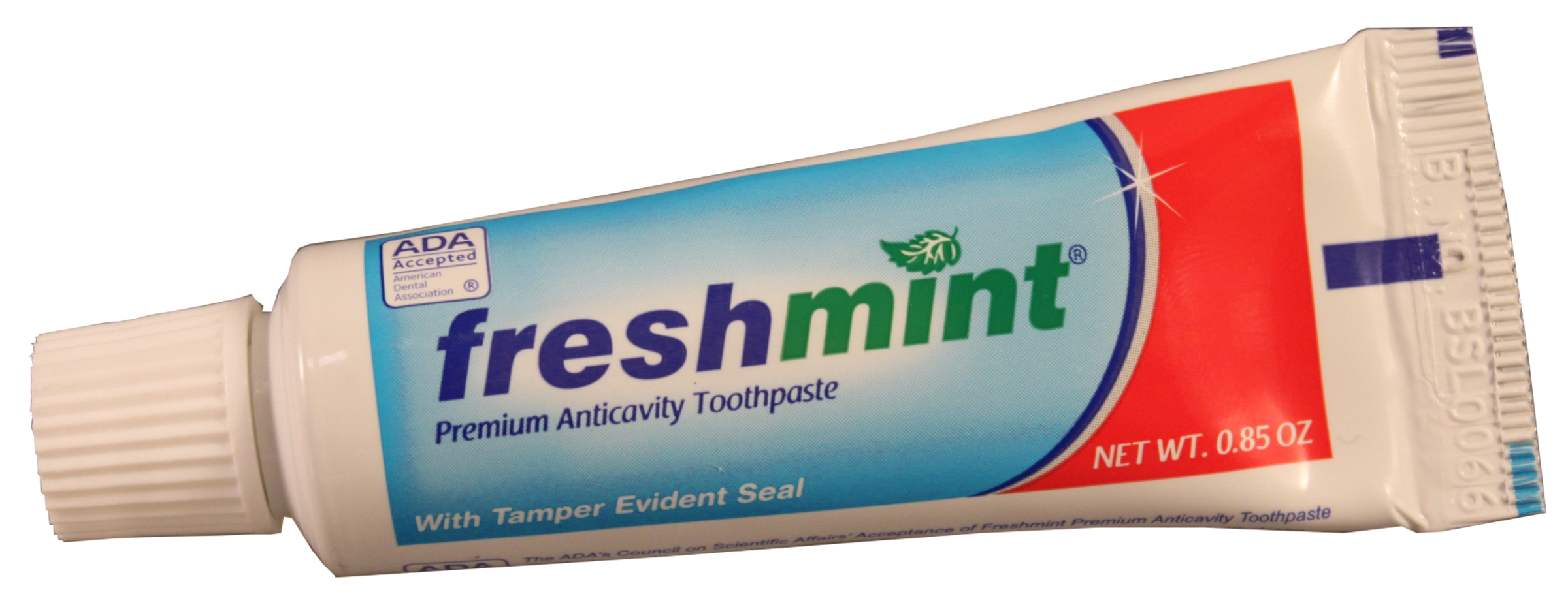 Freshmint .85 oz. Premium Anticavity Fluoride Toothpaste w/ Safety Seal