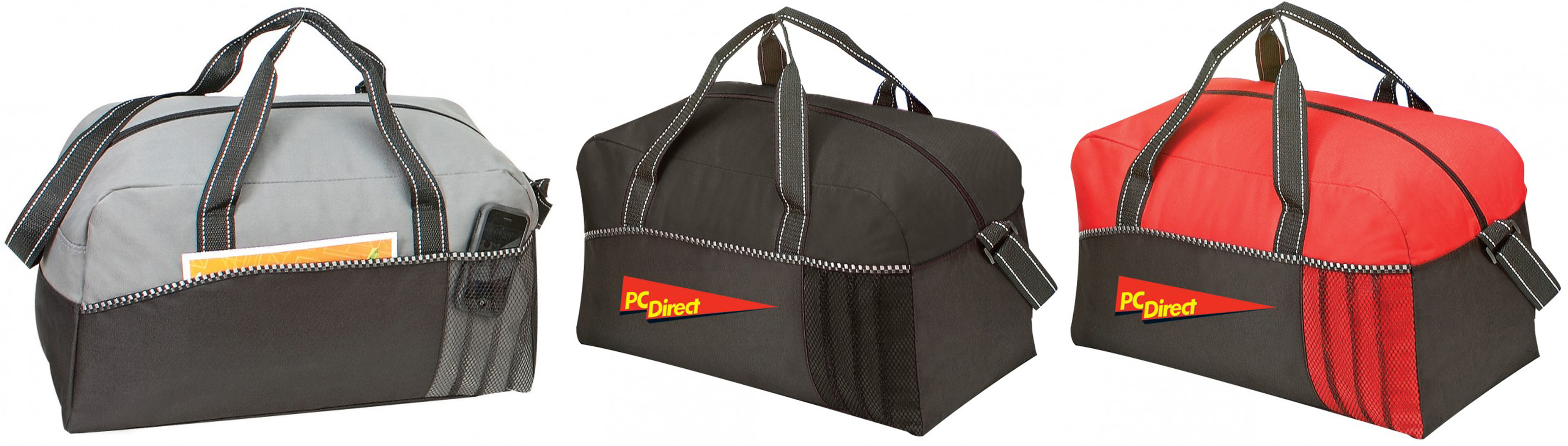 large duffle bag with compartments