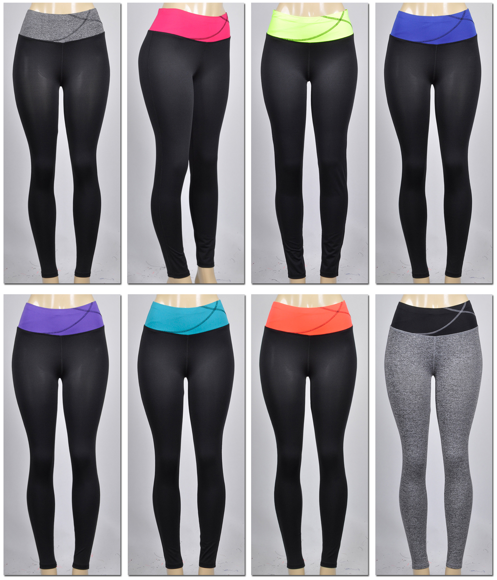 colored yoga pants