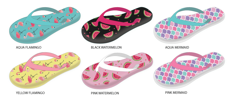 children's flip flops bulk