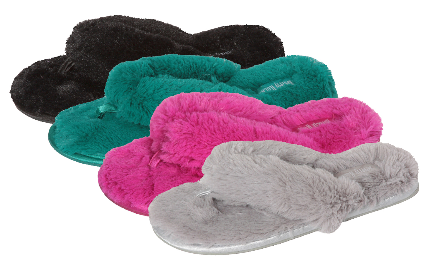 fur flip flops wholesale