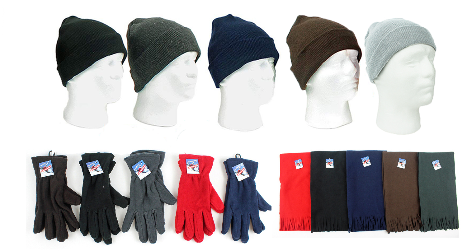 bulk hats gloves scarves