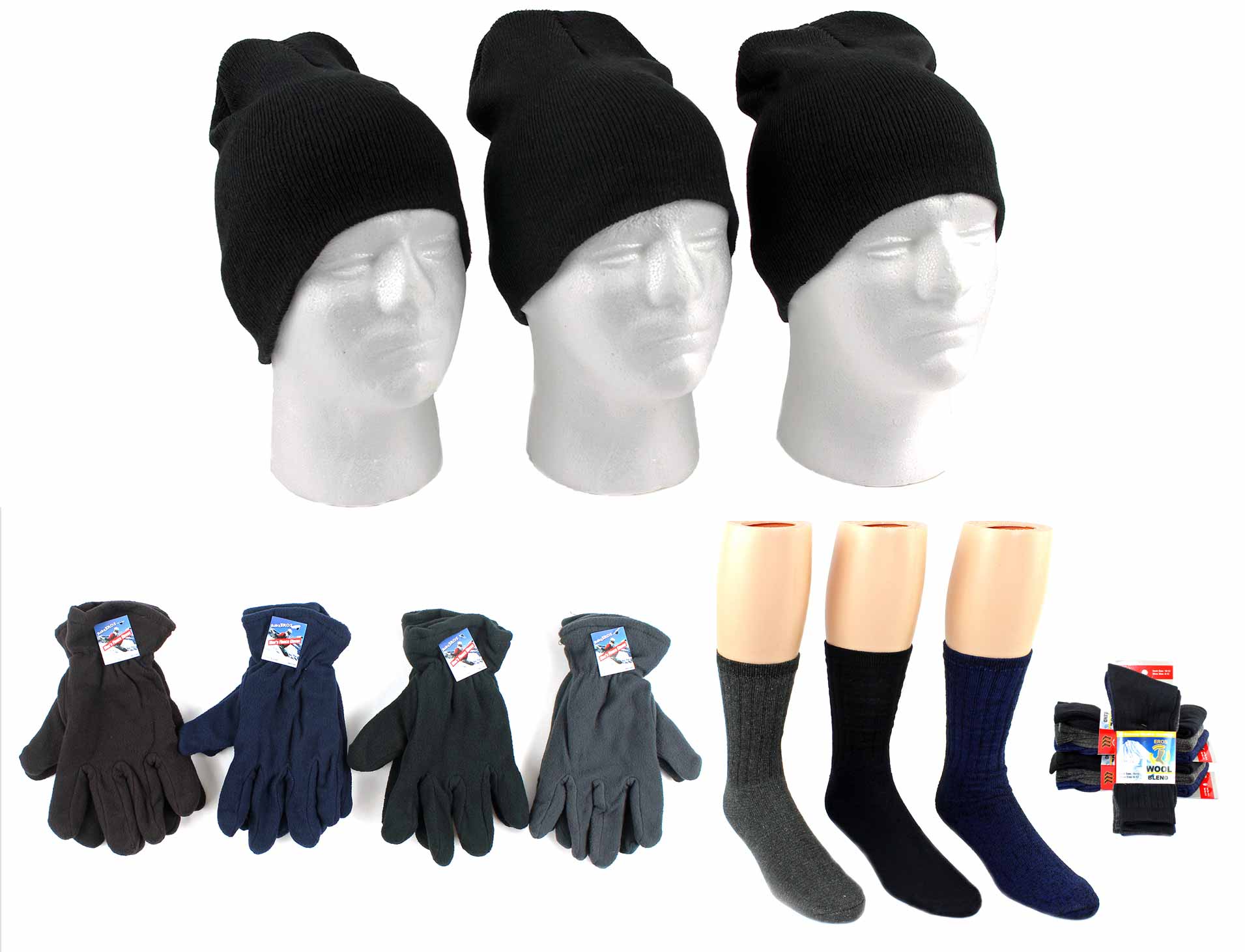 Adult Beanie Knit Hats