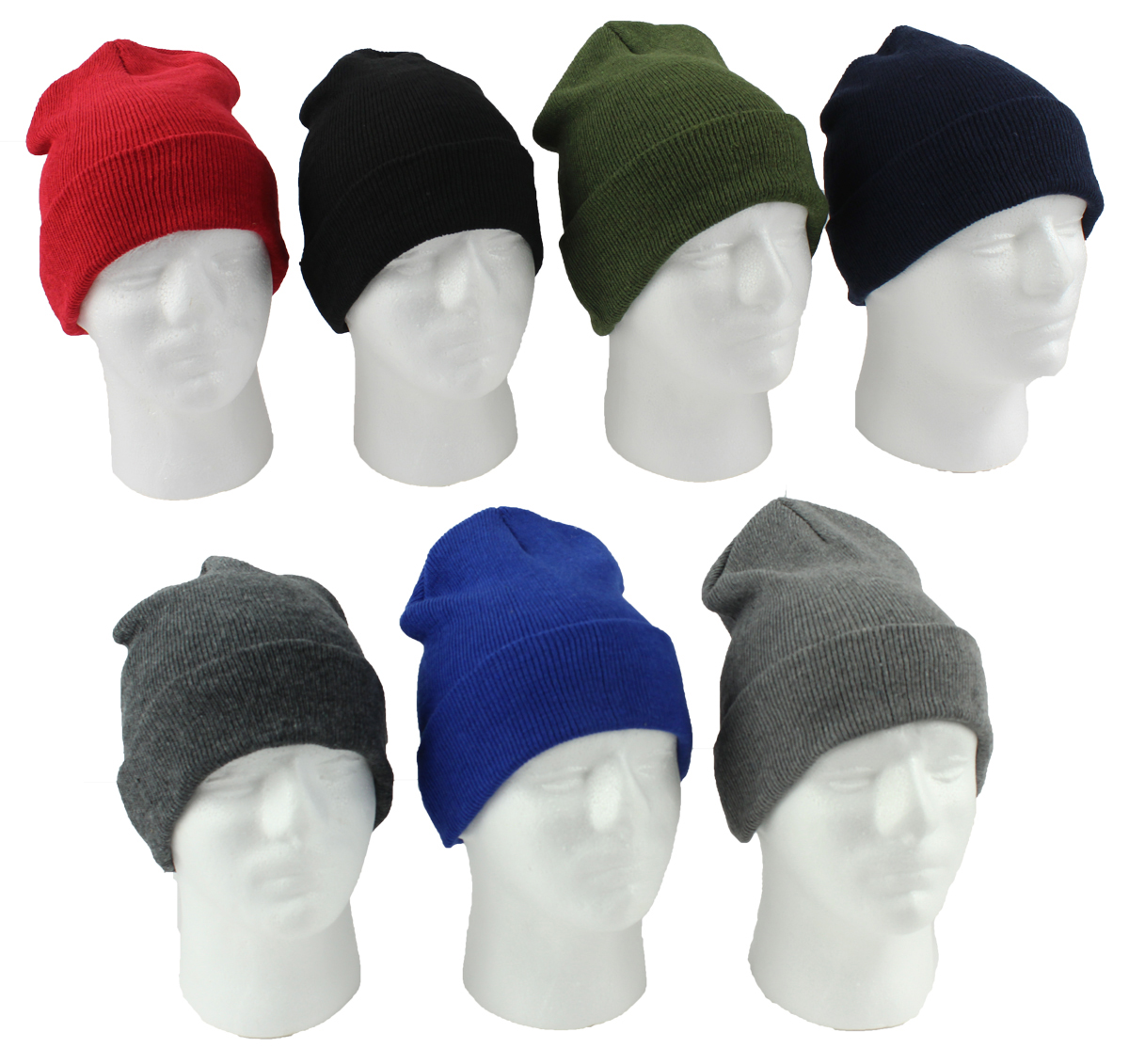 bulk knit hats and gloves