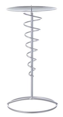 Pillar/Round Tall Spiral Metal CANDLE Holder