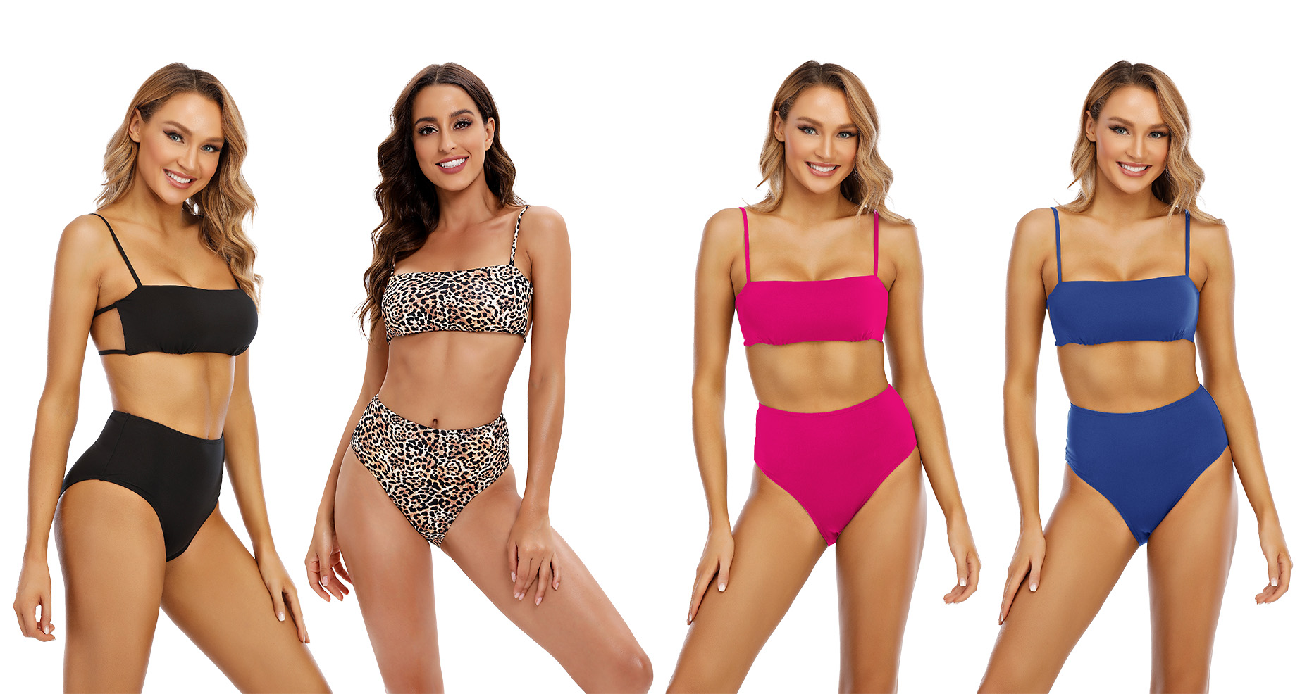 Fluid Print Spaghetti Strap 2 Piece Set Bikini, Comfy Stylish Back Buckle  Swimsuits, Women's Swimwear & Clothing