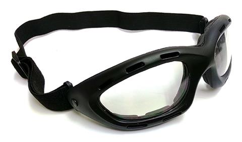 Challenger Safety Goggles - Clear Anti-Fog Lenses