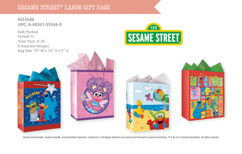 sesame street blind bags